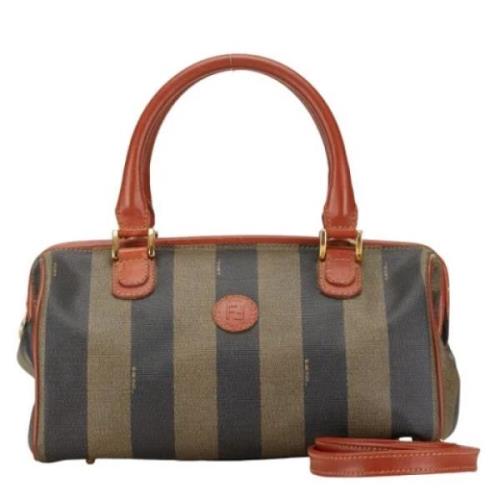 Pre-owned Leather fendi-bags Fendi Vintage , Brown , Dames