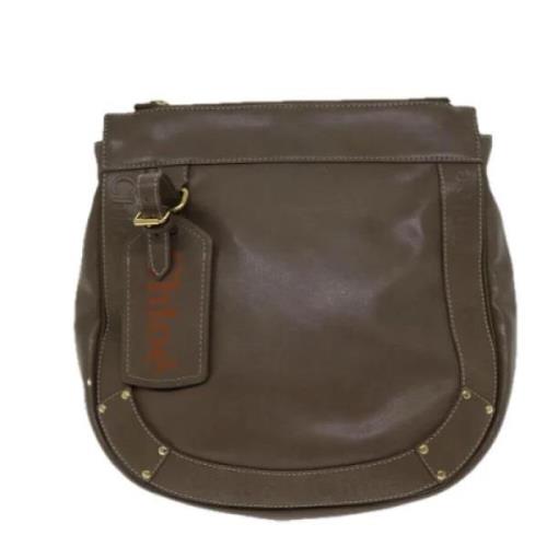 Pre-owned Leather shoulder-bags Chloé Pre-owned , Brown , Dames