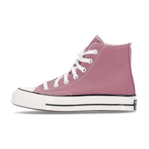 Roze Hoge Sneaker met Logo Converse , Pink , Heren