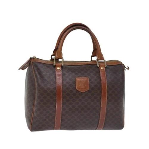 Pre-owned Canvas celine-bags Celine Vintage , Brown , Dames