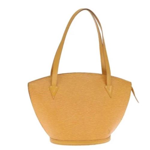 Pre-owned Leather louis-vuitton-bags Louis Vuitton Vintage , Yellow , ...