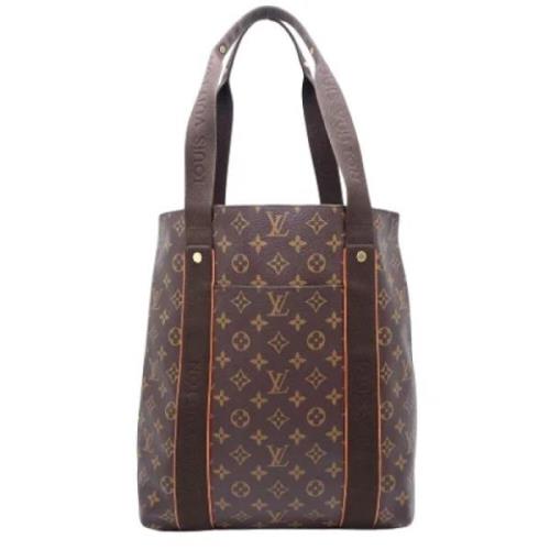 Pre-owned Canvas louis-vuitton-bags Louis Vuitton Vintage , Brown , Da...