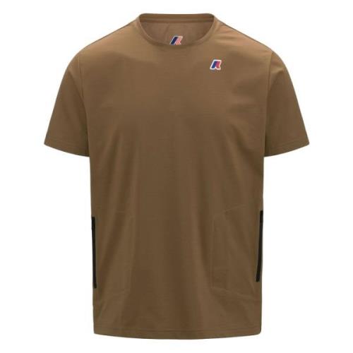 T-Shirts K-Way , Brown , Heren