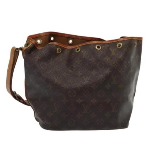 Pre-owned Canvas louis-vuitton-bags Louis Vuitton Vintage , Brown , Da...