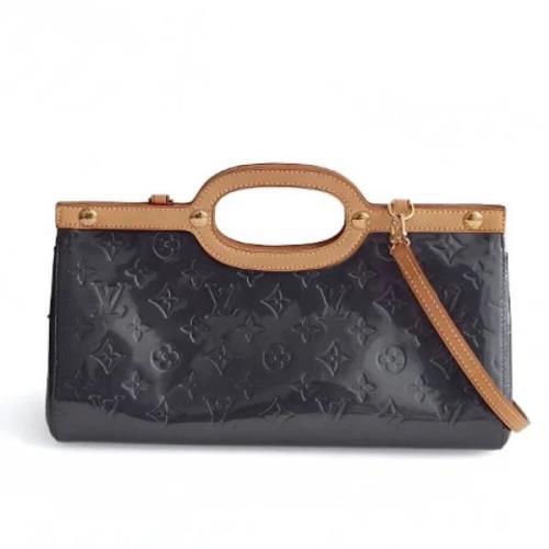 Pre-owned Leather louis-vuitton-bags Louis Vuitton Vintage , Purple , ...