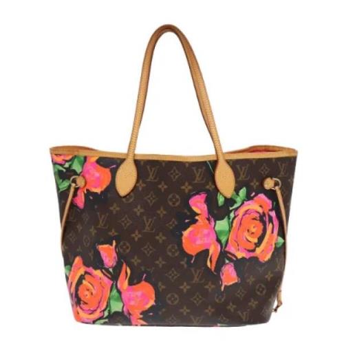 Pre-owned Canvas louis-vuitton-bags Louis Vuitton Vintage , Brown , Da...