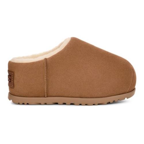 W Pumped Slide UGG , Brown , Dames