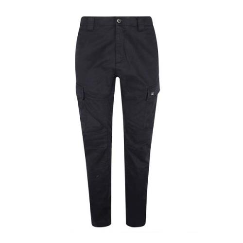 Navy Blue Cargo Broek C.p. Company , Blue , Heren