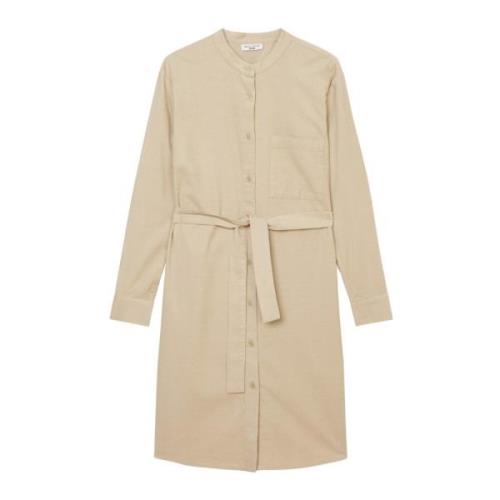 Ribfluwelen jurk normaal Marc O'Polo , Beige , Dames