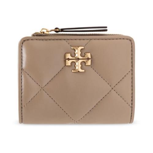 Portemonnee Kira Tory Burch , Beige , Dames