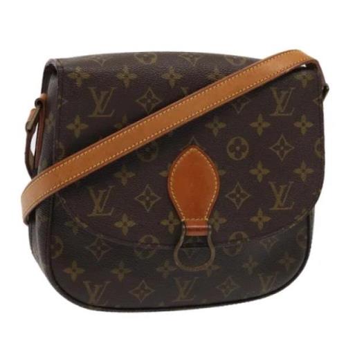 Pre-owned Canvas louis-vuitton-bags Louis Vuitton Vintage , Brown , Da...