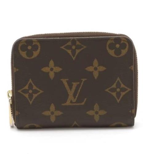 Pre-owned Canvas wallets Louis Vuitton Vintage , Brown , Dames