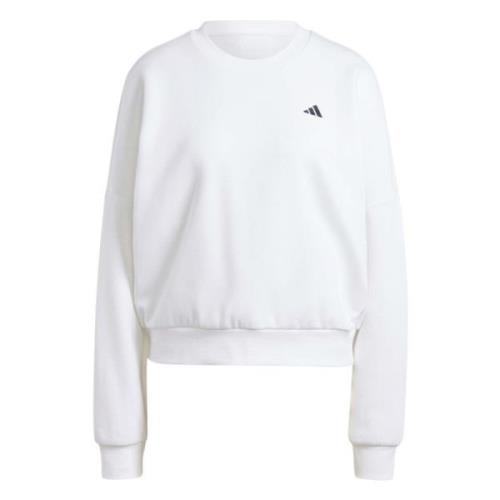 Essentials Small Logo Hoodie Adidas , White , Dames