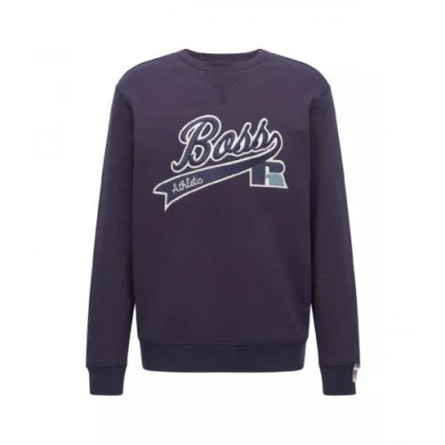 Stedman Exclusive Logo Sweatshirt Hugo Boss , Blue , Heren