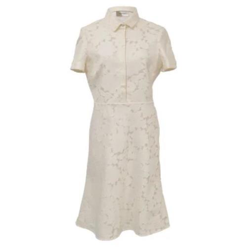 Pre-owned Cotton dresses Valentino Vintage , Beige , Dames