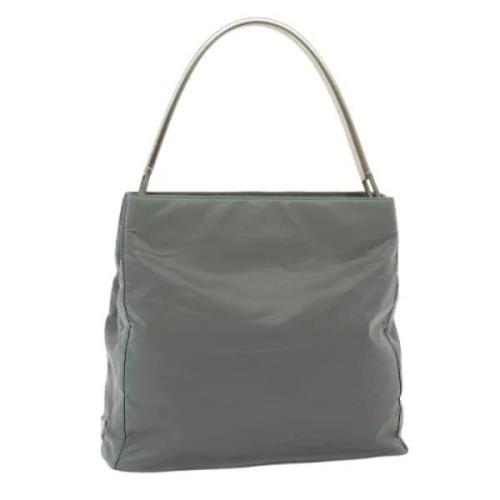 Pre-owned Nylon prada-bags Prada Vintage , Gray , Dames