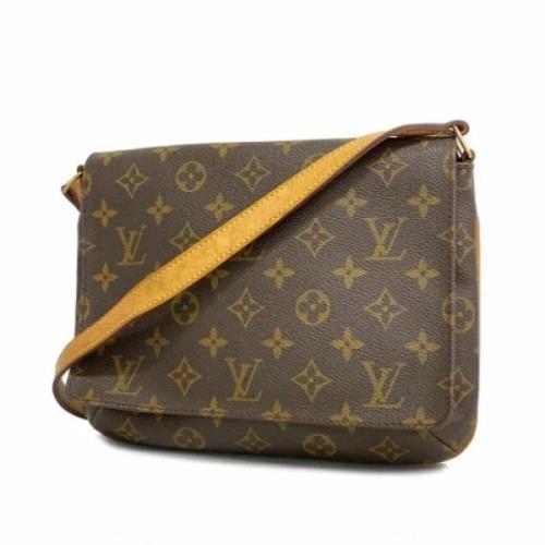 Pre-owned Fabric louis-vuitton-bags Louis Vuitton Vintage , Brown , Da...