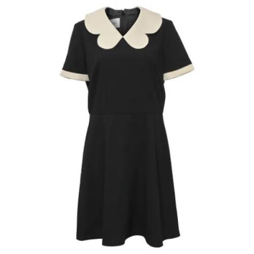 Pre-owned Wool dresses Valentino Vintage , Black , Dames