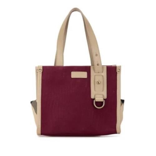 Pre-owned Canvas handbags Burberry Vintage , Brown , Dames