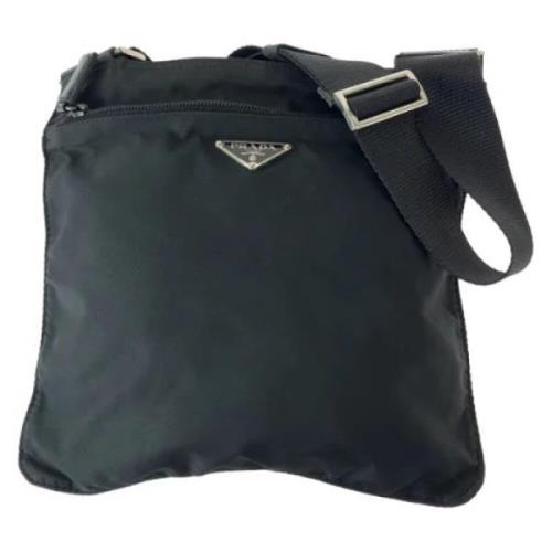 Pre-owned Canvas prada-bags Prada Vintage , Black , Dames