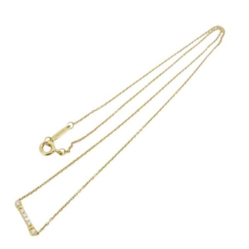 Pre-owned Yellow Gold necklaces Tiffany & Co. Pre-owned , Yellow , Dam...