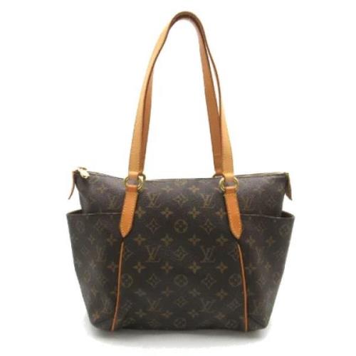 Pre-owned Canvas louis-vuitton-bags Louis Vuitton Vintage , Brown , Da...