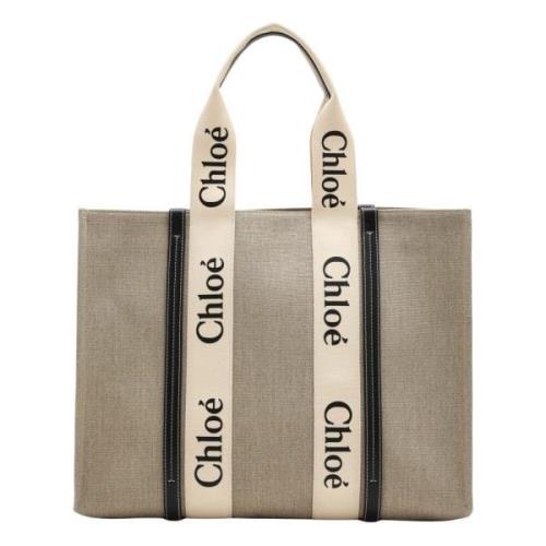 Stijlvolle Tote Tas voor Moderne Vrouwen Chloé , White , Dames