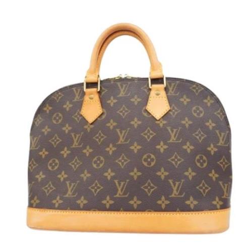 Pre-owned Canvas louis-vuitton-bags Louis Vuitton Vintage , Brown , Da...