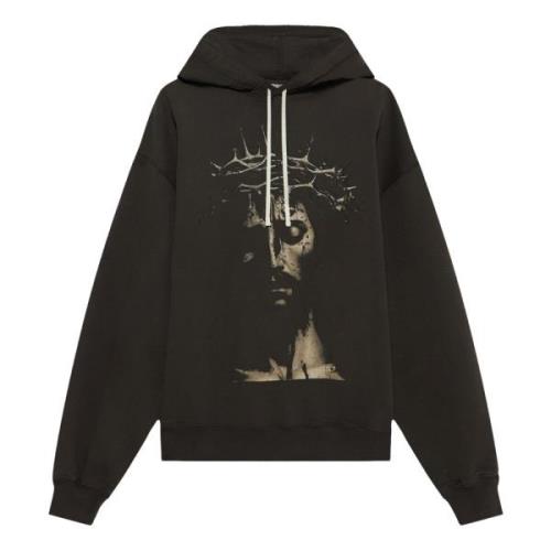 Hoodie met capuchon 1989 Studio , Black , Heren