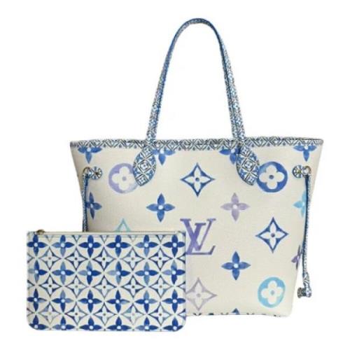 Pre-owned Canvas louis-vuitton-bags Louis Vuitton Vintage , White , Da...