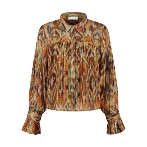 FAY Lange Mouw Blouse Amaya Amsterdam , Multicolor , Dames