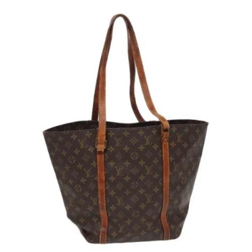 Pre-owned Canvas louis-vuitton-bags Louis Vuitton Vintage , Brown , Da...