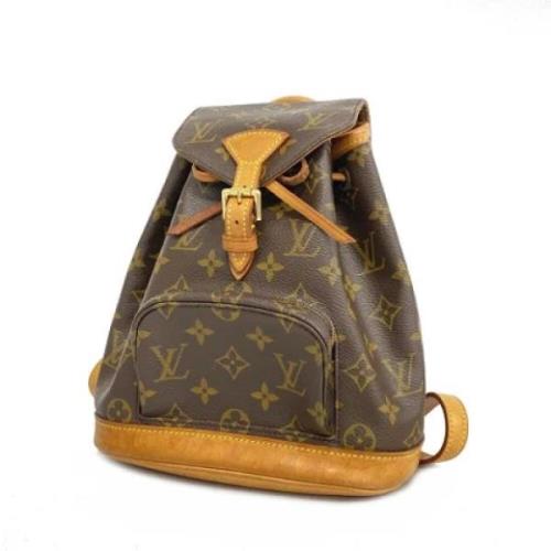 Pre-owned Fabric louis-vuitton-bags Louis Vuitton Vintage , Brown , Da...