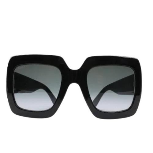 Pre-owned Plastic sunglasses Gucci Vintage , Black , Dames