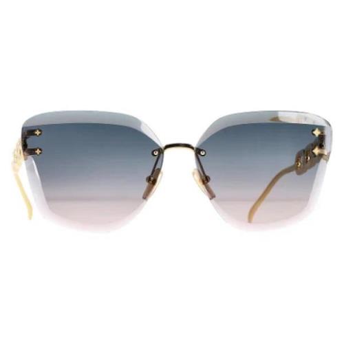 Pre-owned Metal sunglasses Louis Vuitton Vintage , Gray , Dames