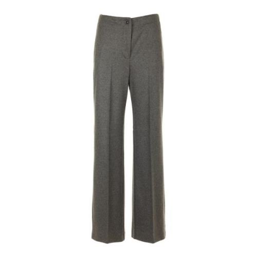 Grijze Casual Broek Seventy , Gray , Dames