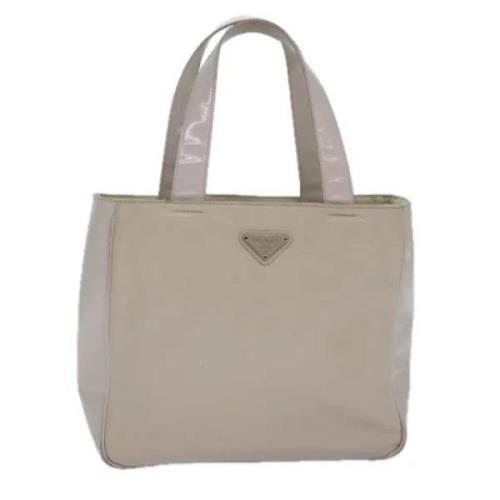 Pre-owned Nylon prada-bags Prada Vintage , Gray , Dames