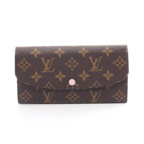 Pre-owned Canvas wallets Louis Vuitton Vintage , Brown , Dames