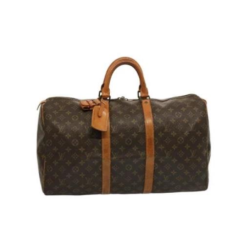 Pre-owned Canvas louis-vuitton-bags Louis Vuitton Vintage , Brown , Da...