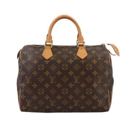 Pre-owned Canvas louis-vuitton-bags Louis Vuitton Vintage , Brown , Da...