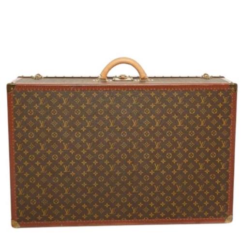 Pre-owned Coated canvas travel-bags Louis Vuitton Vintage , Brown , He...