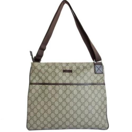 Pre-owned Fabric gucci-bags Gucci Vintage , Beige , Unisex