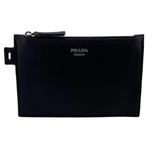 Pre-owned Leather prada-bags Prada Vintage , Black , Dames