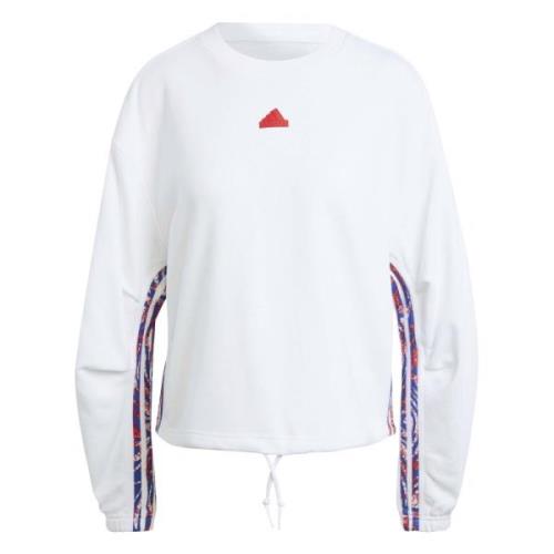 Express Hoodie Adidas , White , Dames