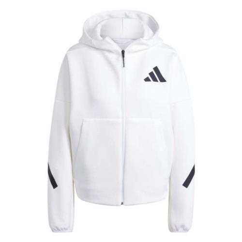 Z.n.e. Hoodie Adidas , White , Dames