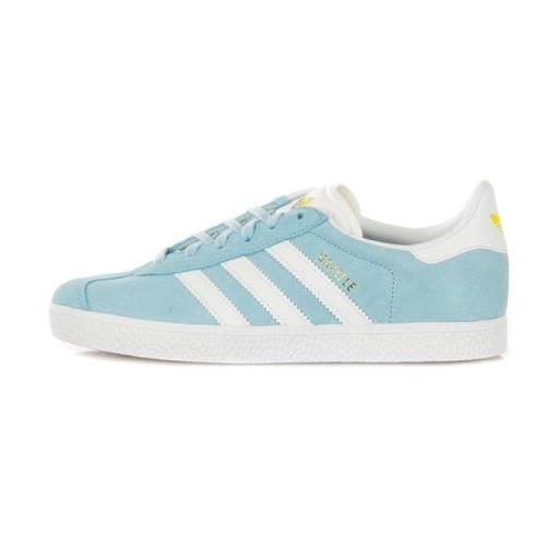 Gazelle Lage Sneakers Hemelsblauw Adidas , Blue , Dames