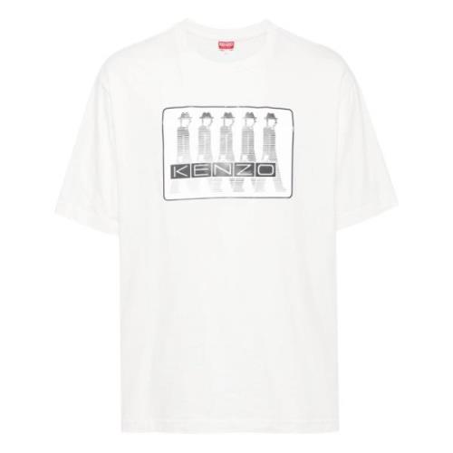 Klassieke zakelijke T-shirt Kenzo , White , Heren