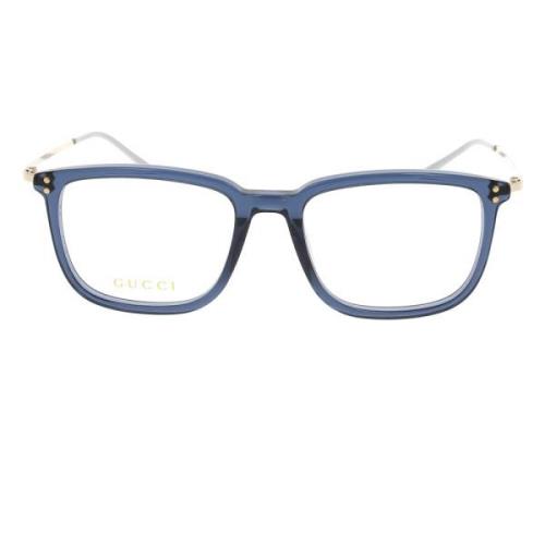 Stijlvolle zonnebril voor modieuze looks Gucci , Blue , Unisex