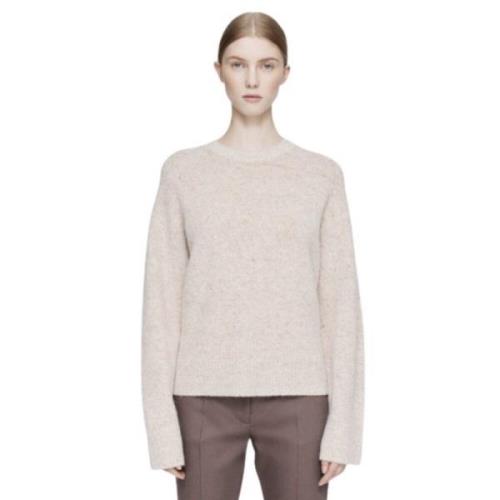 Alpaca Tweed Gebreid Joseph , Beige , Dames