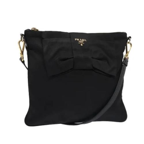 Pre-owned Nylon prada-bags Prada Vintage , Black , Dames